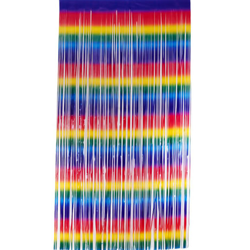 Picture of DOOR CURTAIN GRADIENT COLOURS VERTICAL